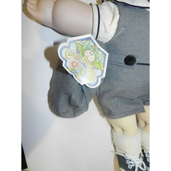 Vintage Cabbage Patch Kids Porcelain Collection Timothy David 1985 Bald Green - Picture 3 of 6